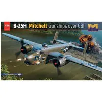 HK Models 1/32 Scale B-25H Mitchell Gunships over CBI Model Kit