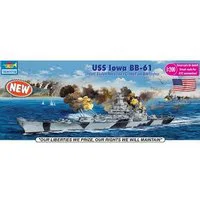 Trumpeter 1/200 Scale USS Iowa BB-61 Model Kit