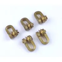 Aero Naut Brass Shackles With Roller