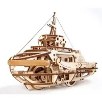 UGears Tugboat Wooden Model Kit