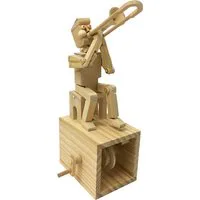 Timberkits Trombone Player Automaton Model Kit