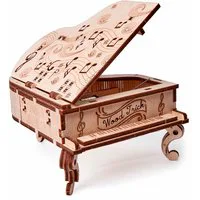 Wood Trick Grand Piano Wooden Model Kit