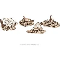 UGears Model U-Fidget Ships Wooden Model Kit