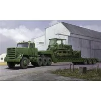 Trumpeter 1/35 Scale M920 Tractor Towing M870A1 Semi-trailer Model Kit