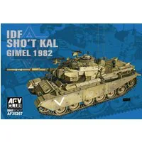 AFV Club 1/35 ScaleIsraeli Defence Force Sho't Kal Gimel Tank With Blazer Explosive Reactive Armour Model Kit