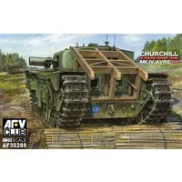 AFV Club 1/35 Scale Churchill MK.IV Avre with Fascine Carrier Frame Model Kit