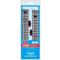 Peco Isolating Standard Straight & Switch 168mm long OO Gauge