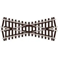 Peco Short crossing (24 degree angle) OO Gauge