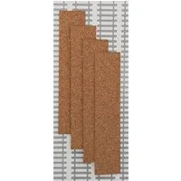 Cork Track Pre-cut - Short Straight Pack of 4