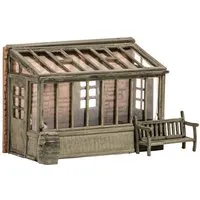 Peco Consevatory & Garden Seat & Water Butt OO Gauge