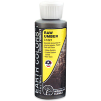 Raw Umber Earth Colours Liquid Pigment 4 fl. oz.