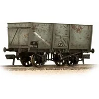 Branchline 16T Steel Slope-Sided Mineral Wagon BR Grey (Early) OO Gauge