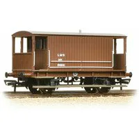 Branchline Midland Railway 20T Brake Van Without Duckets LMS Bauxite OO Gauge