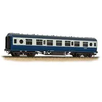 Branchline LMS 57ft 'Porthole' Second Corridor BR Blue & Grey OO Gauge