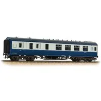 Branchline LMS 57ft 'Porthole' Brake Second Corridor BR Blue & Grey OO Gauge