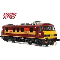 Branchline Class 90 90030 'Crewe Locomotive Works' EWS OO Gauge