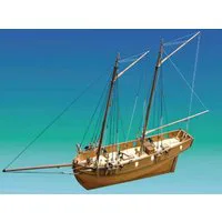 Caldercraft 1/64 Scale HM Schooner Ballahoo Ship Model Kit