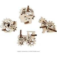 UGears Model U-Fidget Tribiks Wooden Model Kit