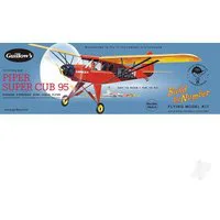 Guillows 1/18 Scale Piper Super Cub 95 Build by Number Balsa Model Kit