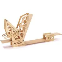 Pathfinders Strauss Bascule Bridge Educational Wood Kit