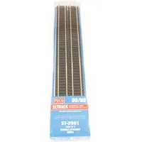 Peco Double Straight (Pack of 8) 335mm Long OO Gauge