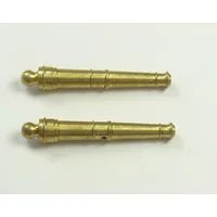 Cannon Barrels Pack of 2 Brass