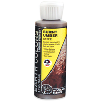 Burnt Umber Earth Colours Liquid Pigment 4 fl. oz.