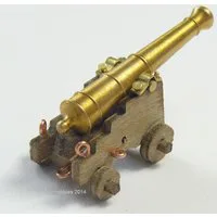 Caldercraft 12pdr Short Cannon Kit C1790 1:72 Scale Pack of 2