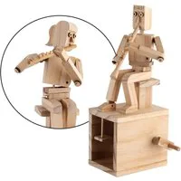 Timberkits Woodwind Player Automaton Model Kit