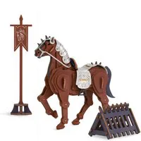 Rowood Warrior Horse Wooden Model Kit