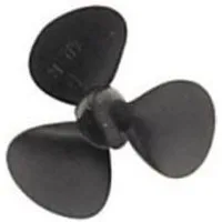 40mm Nylon propeller 3 blade for M4 Threaded Propshafts