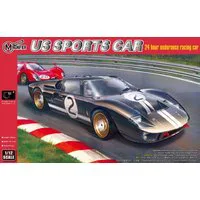 Magnifier 1/12 Scale US Sports Car Endurance Racing Car Model Kit