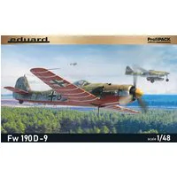 Eduard 1/48 Scale Focke Wulf Fw 190D-9 ProfiPack Model Kit