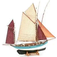 Billing Boats 1/50 Scale Tuna Fishing Boat Marie Jeanne Model Kit