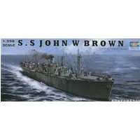 Trumpeter 1/350 Scale John W Brown WW2 Liberty Ship Model Kit