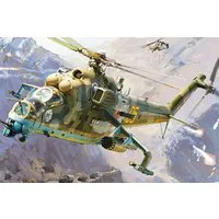 Zvezda 1/48 Scale Mil-Mi 24 V/VP Model Kit