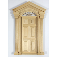 Deluxe Toplight Front Door for 12th Scale Dolls House