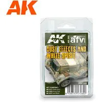 AK Interactive Dust Effects and White Spirit Set