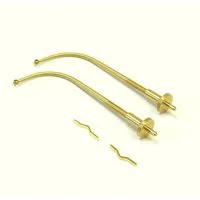 Aeronaut Brass Davits With Swivel Base and Cleat