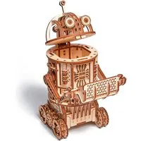 Wood Trick Space Junk Robot (Mechanical) Wooden Model Kit