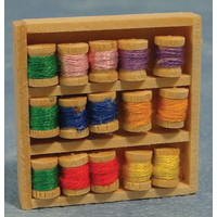 Box of Cotton Threads for 12th Scale Dolls House