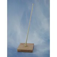 Angled Brass Flagstaffs