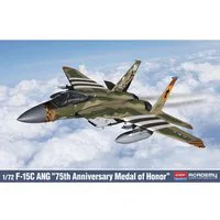 Academy 1/72 Scale USAF F-15C ANG "75th Anniversary Medal of Honor" Model Kit