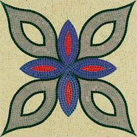 Aedes Ars Geometric Flower Mosaics Kit