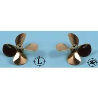 Raboesch 4 Blade Brass Propellers