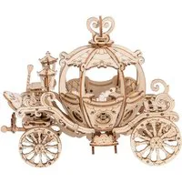 Rolife Pumpkin Carriage Wooden Model Kit