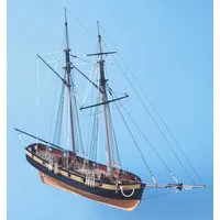 Caldercraft 1/64 Scale HM Schooner Pickle 1778 Model Kit