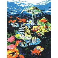 Canvas Ocean Painting Kit