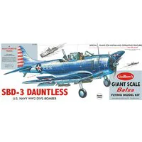 Guillows 1/16 Scale Douglas SBD-3 Dauntless Balsa Model Kit