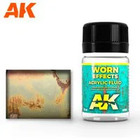 AK Interactive Worn Effects Acrylic Fluid